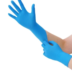 Disposable Dental Safety Examination Rubber Nitrile Glove Industrial Blue Nitrile Gloves