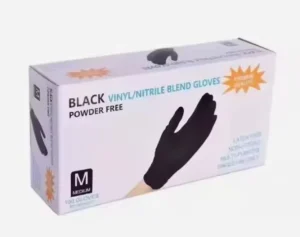 Disposable Far Infrared Disinfecting Powder Free PVC Nitrile Rubber Protective Latex Gloves Medical Grade Food Safe