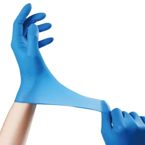 Disposable Food Grade Latex Nitrile Gloves Thickened Wear Resistant Biochemical Laboratory Gloves Medical Gloves