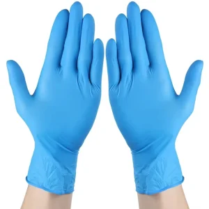 Disposable Industrial Safety Gloves Natural Latex Rubber Coating Waterproof CE Certified 0.1mm Thickness Class Medical