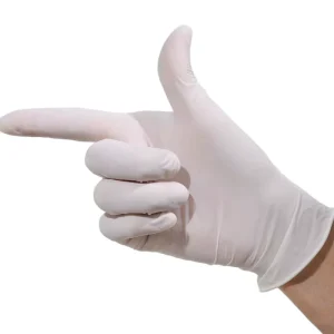 Disposable Medical Latex Exam Kitchen Household Gloves Powdered Rubber Gloves Boxed Latex Gloves