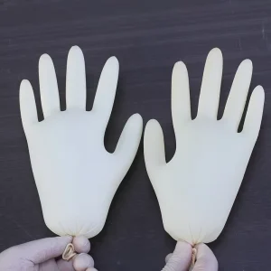 Disposable Medical Rubber Examination Gloves Individually Packaged Thickened Powder Free High Elasticity Suitable for Medical
