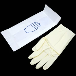 Disposable Medical Surgical Latex Gloves Sterile Powder Free Silicone free High Elasticity Textured Grip