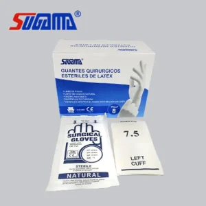 Disposable Natural Rubber Surgical Latex Surgical Gloves for Medical Use