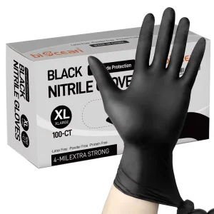 Disposable Nitrile Gloves Used For Garden And Hospital