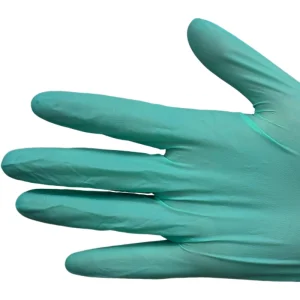 Disposable Non Sterile Surgical Medical Examination Hand Gloves Powder Free Disposable Gloves Green Latex Examination Gloves