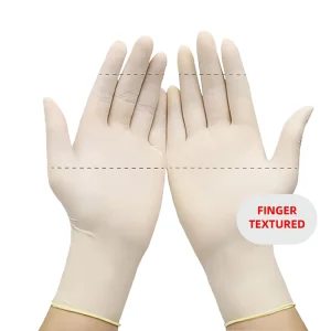 Disposable Rubber Gloves High Cleanliness and Elasticity for Cleanroom Use