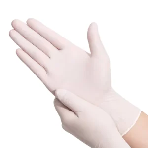Disposable Rubber Latex Examination Gloves Powder Free Pure Rubber Inspect Defense Thickening Type Gloves