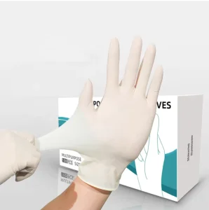 Disposable Rubber Latex Gloves White Medical Use Examination Powdered and Powder Free Sterile Latex Surgical Gloves