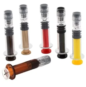 Disposable1ml 2.25ml 3ml 5ml 10ml Medical Prefilled Glass Syringes Rubber Stopper Luer or Luer Lock