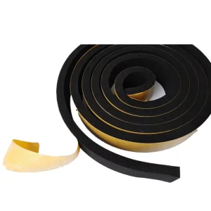 Door Window Sealing Tape Soundproofing CR Rubber Foam Sealing Strip