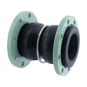 Double Sphere Rubber Expansion Joint Flanged Flexible Rubber Coupling