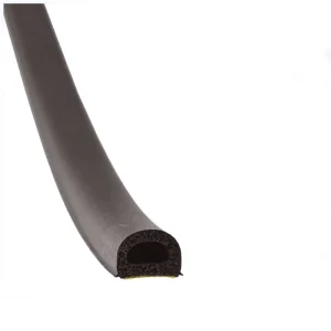 Draught excluding Door Seal D Profile EPDM Cellular Rubber Sealing Strip