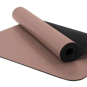 Durable Anti Slip Sweat Absorbing 6mm PU Rubber Yoga Mat Carrying Strap Folding Design Customizable Color Logo for Yoga Pilates