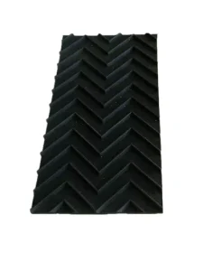 Durable Diamond Raised Non Slip Rubber Sheet Industrial Floor Protection Rubber Mat for Workshop Stair Tread Machinery Base