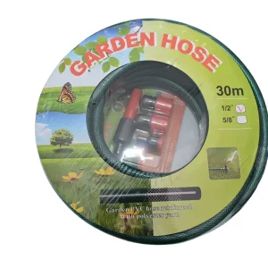 Durable Expandable Garden Water Hose 50FT Magic Flexible Multifunction Spray Gun Solid Brass Fittings Outdoor Watering