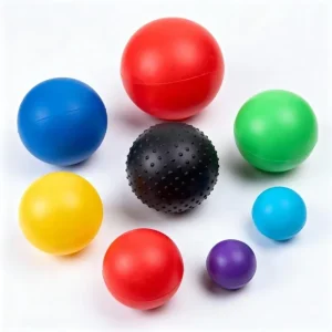 Durable Hard Solid Black Rubber Dog Toy High Bounce Tennis Chew Toy for Dogs