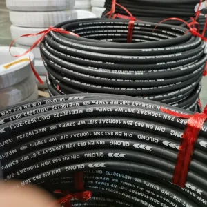 Durable High Pressure Rubber Hose for Hydraulic Applications