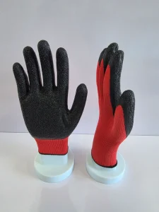 Durable Latex Work Glove Anti Slip Grip Protection for Construction Site Use Manufacturer