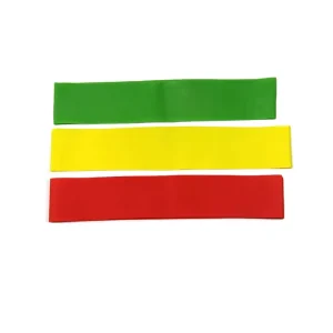 Durable Natural Rubber Exercise Latex Resistance Loop Bands Light Strength Eco Friendly Portable 600mm