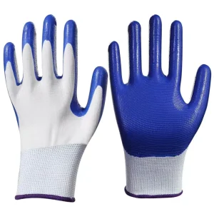 Durable Nitrile Gloves for Labor Protection Safety Gloves Used on Construction Sites