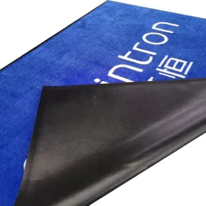 Durable Nylon Printed Full Color Logo Design Heavy Traffic Anti Slip Eco Friendly Washable Entrance Mat for Restaurant Bar