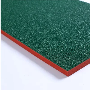 Durable Plastic Self Skinning Hybrid Athletic Track with Wear Resistant Surface Eco Friendly Indoor Outdoor Use 3 15mm Thickness