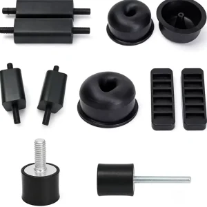 Durable Rubber Mounts and Buffer Pads for Mechanical Equipment and Automotive Use