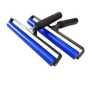 Dust Adhesive Viscous Rubber Roller Cleaning Drum, Shore 35 Hardness, Model 15832, for PCB and LCD Boards