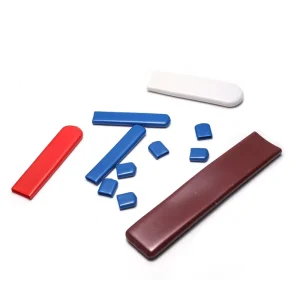 Dustproof And Collision Resistant Square End Cap Sleeve Soft PVC Rubber Protective Handle Sleeve