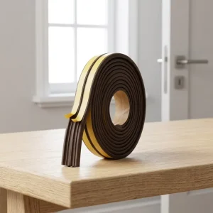 E-Type Self-Adhesive EPDM Foam Seal Strip for Energy-Saving Window and Door Thermal Insulation