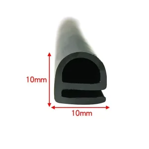 E type Rubber Sealing Strip Water Stop with Cold Storage Door Mechanical Equipment Resistant to High Temperature