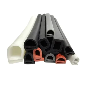 E type sealed Water Stop High Temperature Resistant Strip Oven Red Insulation Dustproof and Anti collision
