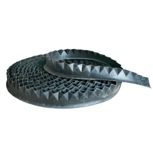 EE200 Rubber Belt Conveyor with Impact Endurable Fabric Ribbed for Mining with Cutting Service