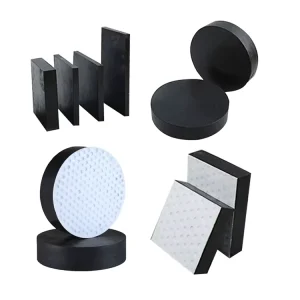 EN 1337 & ASTM Standard Laminated Rubber Bearing Pad Neoprene Bridge Bearing for Infrastructure Projects