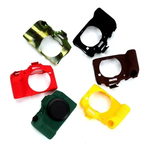 EOS R8 Full-Frame Mirrorless Camera Silicone Clutch Bag with Soft Shell Protective Case