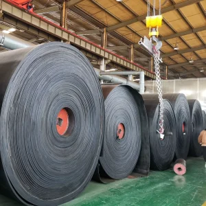 EP Durable Rubber Conveyor Belts for Industrial Cement Plant Mining Manufacturer Price Peru Brazil Chile for Sale