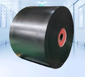 EP100 4 Ply 10mm Wear Resistant Rubber Conveyor Belt 600mm Length DIN 22210 STD 12 Mpa Tensile Strength Adjustable for Home Use
