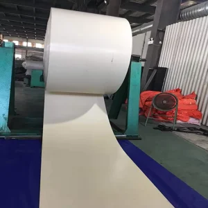 EP125 4-Ply White Natural Rubber Conveyor Belt with Cutting Service for Sugar Mill