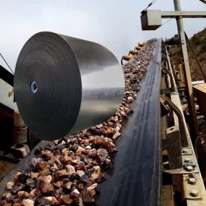 EP200-400 Multi Ply Rubber Conveyor Belt DIN 22102 Standard for Mining and Aggregate Crusher Plants