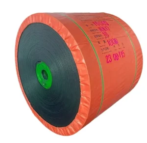 EP200 Multi-Ply Rubber Conveyor Belt for Cement with Abrasion, Heat, Oil, and Static Resistance
