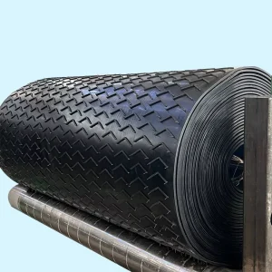 EP400 3 Anti Static High Temperature Resistant Rubber Conveyor Belt for Food Industry Mining Farm Heat Resistant Construction