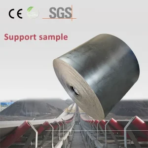 EP500 3 Heat Resistant Oil Resistant Nylon Fabric Rubber Rock Transport Conveyor Belt