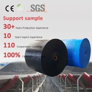 EP800 4 Customizable High Speed Heat Resistant Anti static Quality Rubber Conveyor Belt 1 Year Warranty Mine Stone Sand