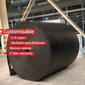 EP800 4 Wear Resisting High Temperature Resistant Rubber Conveyor Belt for Sale