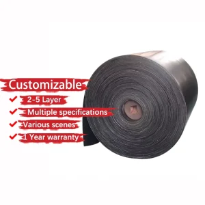 EP800 5 Wear resisting High Temperature Resistant Rubber Conveyor Belt for Sale