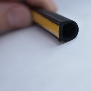 EPDM Black Rubber Sealing Strip for Car Doors and Windows Dust and Wind Protection