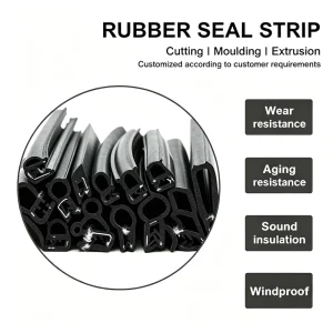 EPDM Car Door and Window Rubber Seal Dustproof Auto Sealing Strip