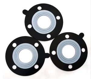 EPDM Core PTFE Envelope Gasket for Acid & Alkali Resistance Industrial Pipeline Connection