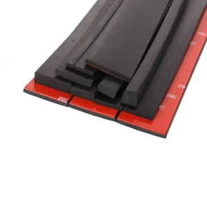 EPDM Door and Window Rubber Sealing Strip, Waterproof Dustproof Shockproof Soundproof